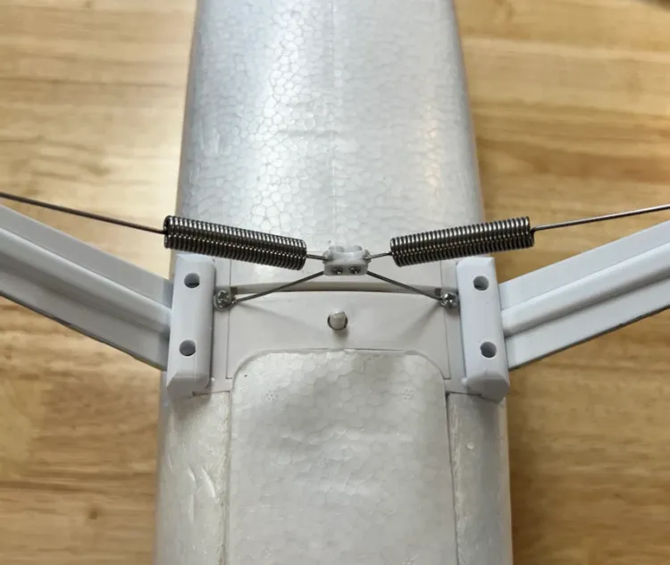 E-flite Timber Wheel Hubs and Landing Gear Retainer Plate